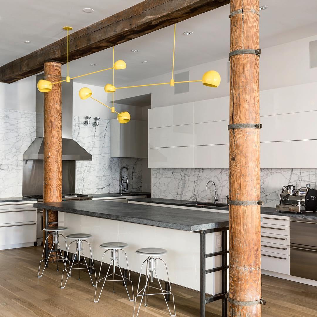 仕上げシャンデリア