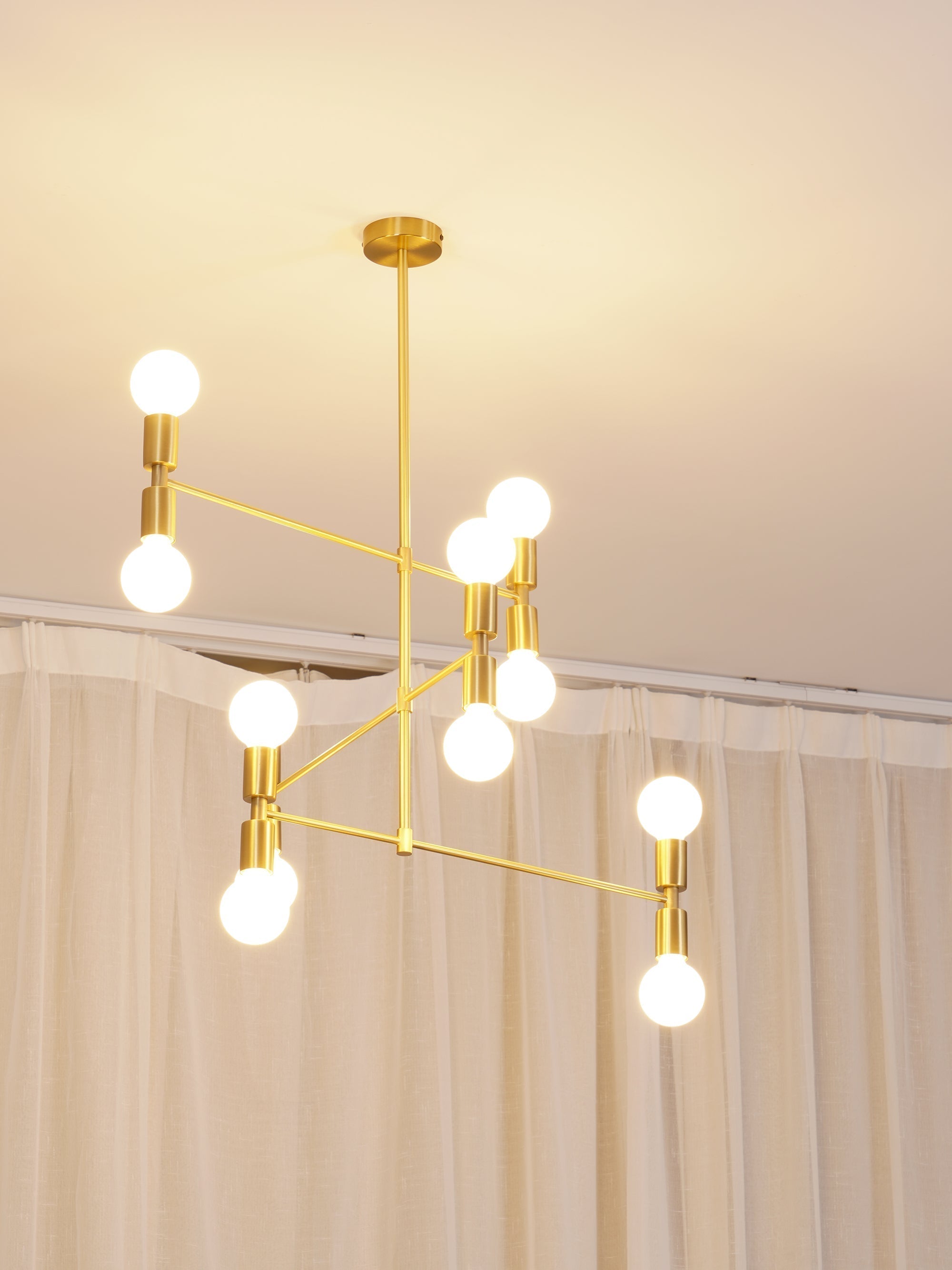 アトミウムのシャンデリア