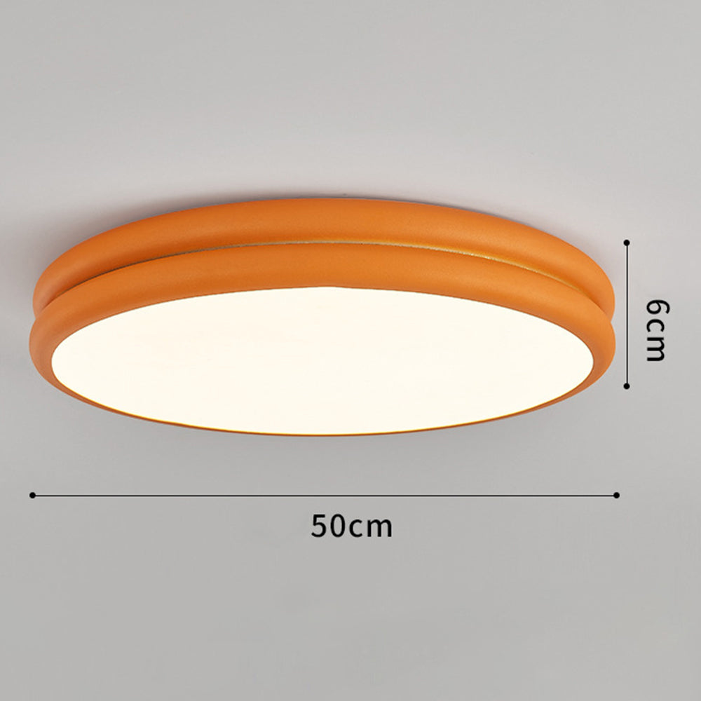 バウハウスアイアンLED寝室用シーリングライト