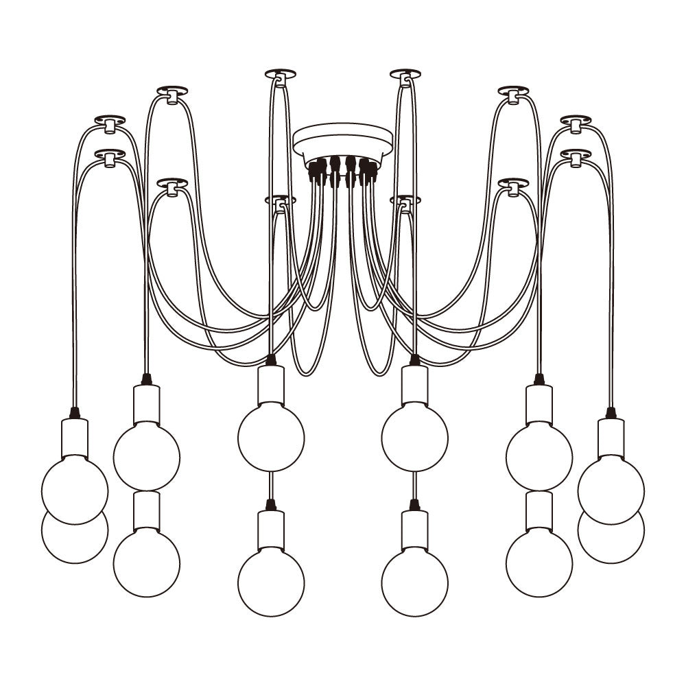 Spider Ceiling Chandelier