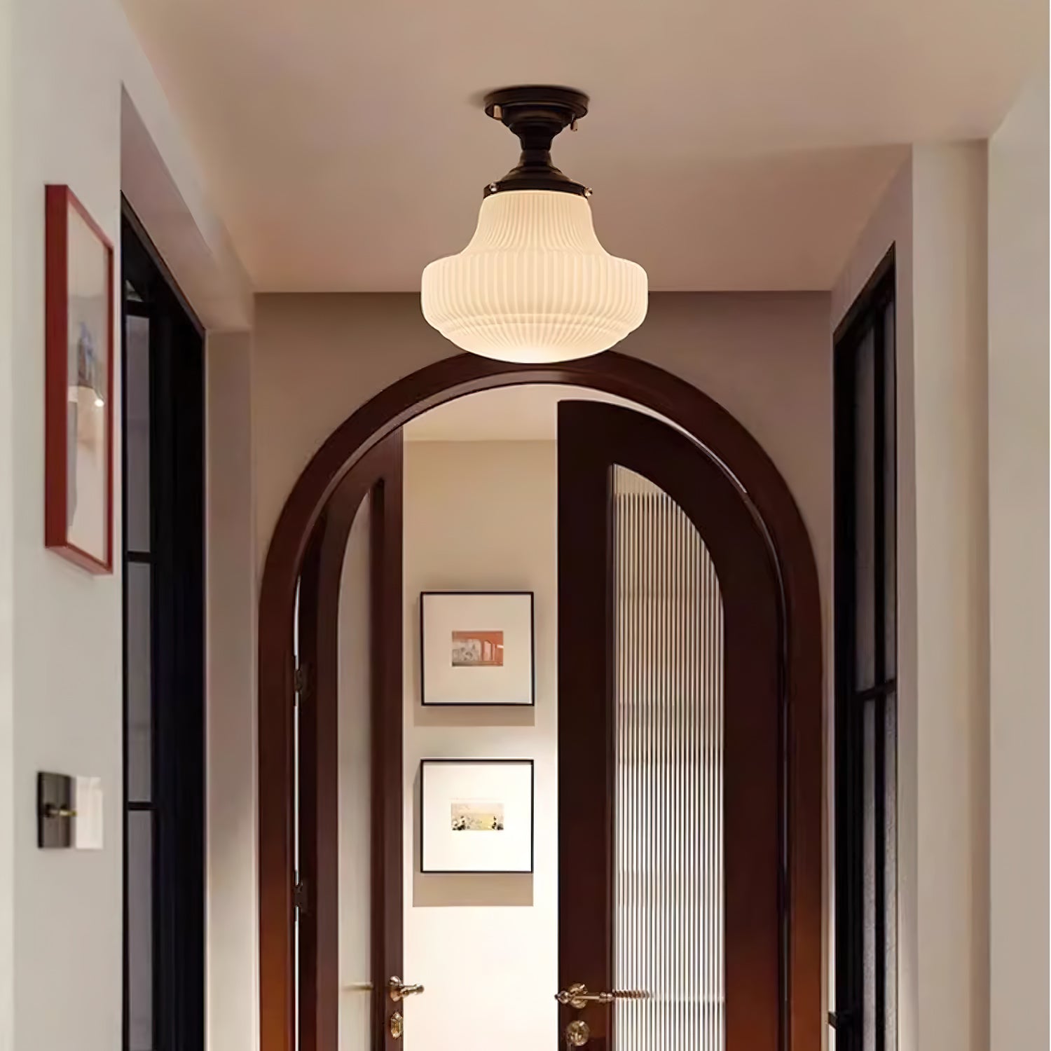 校舎のシーリングライト