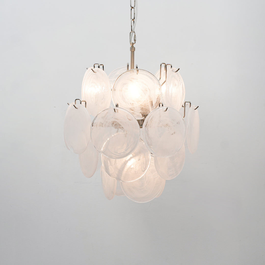 Loire Valley Glass Chandelier
