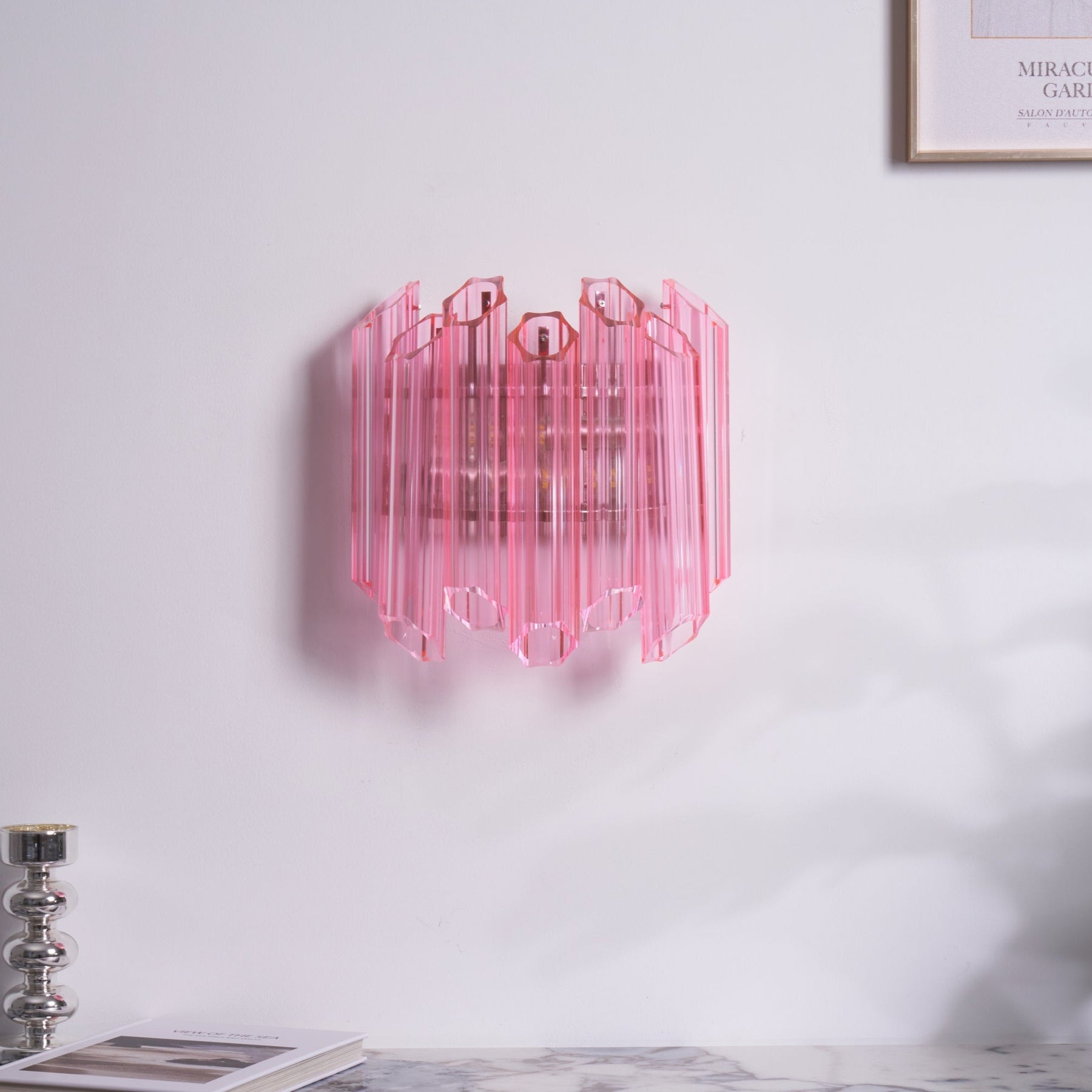 Palermo Pink Wall Lamp