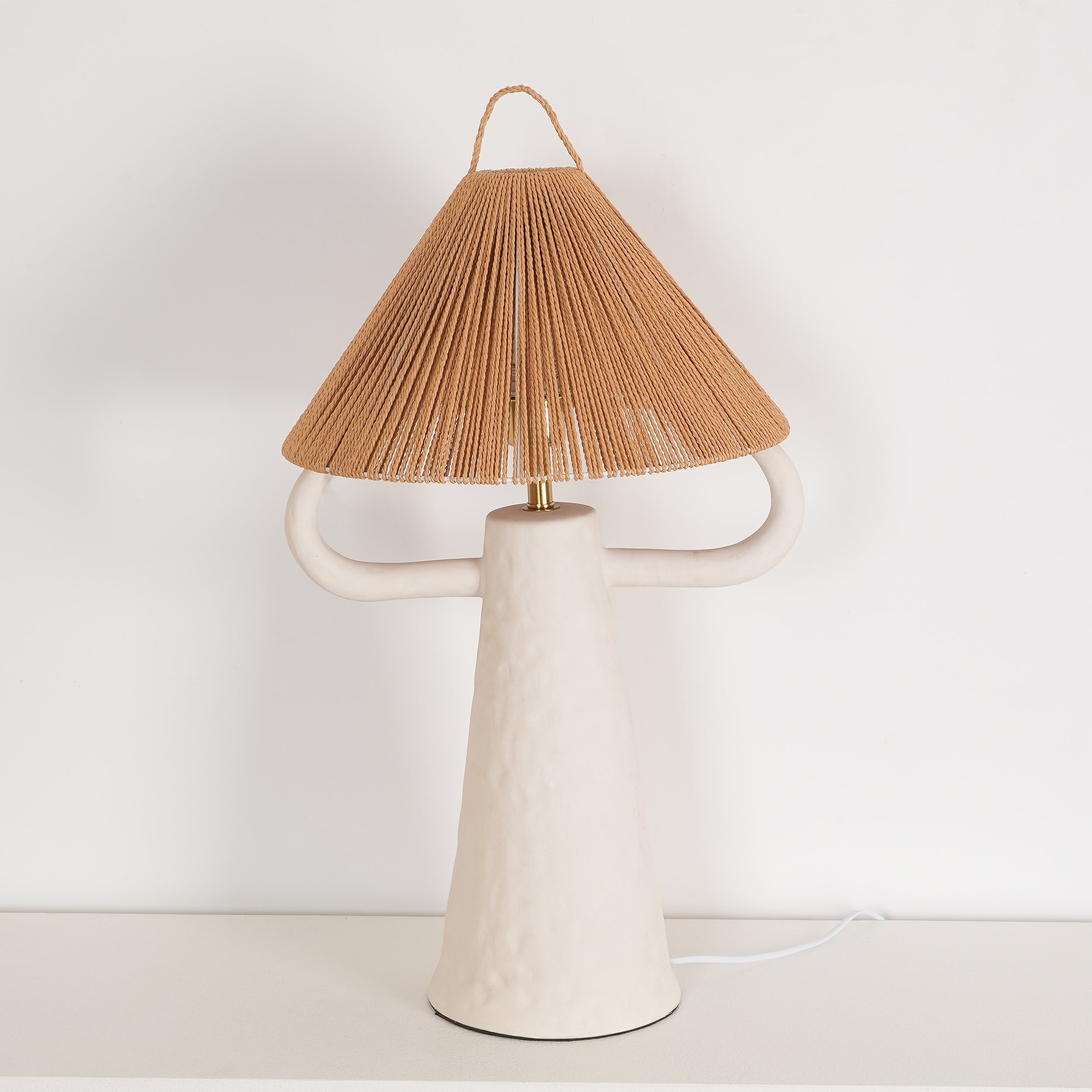Ceramic Twine Bedroom Table Lamp