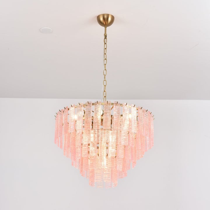 Opalora Pink Chandelier
