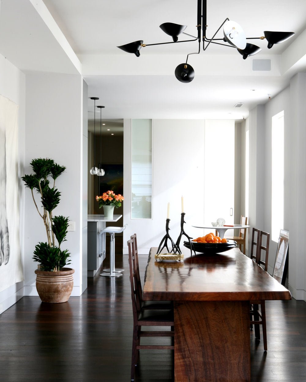 横型 Serge Mouille シーリングランプ A