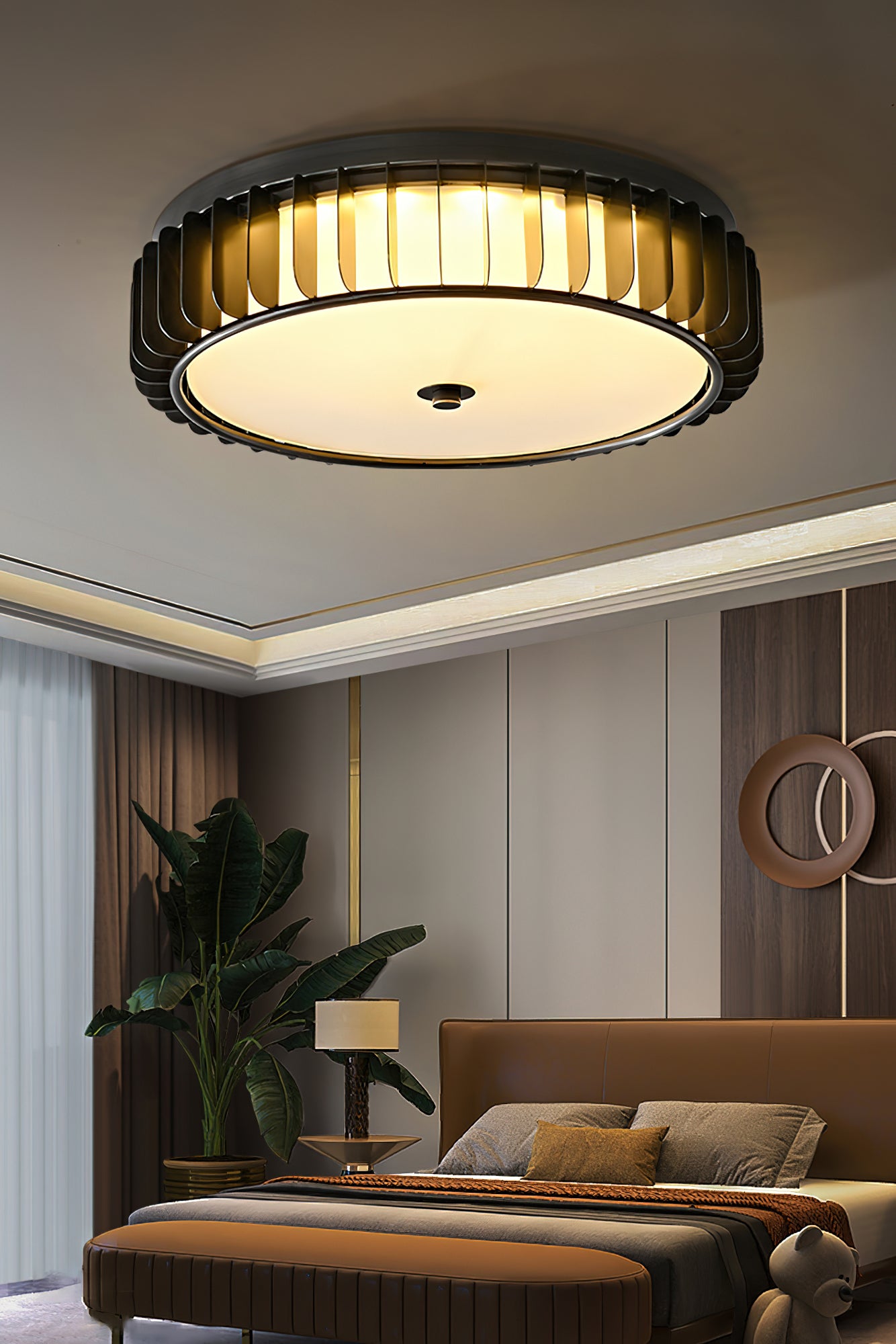 百花天井ランプ