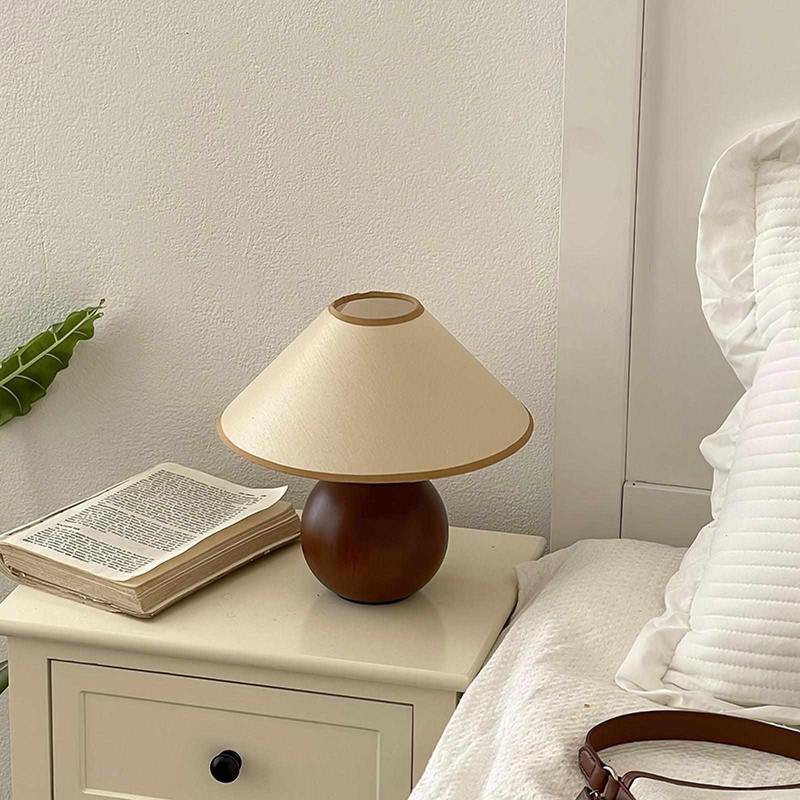 Cankut Wood Table Lamp