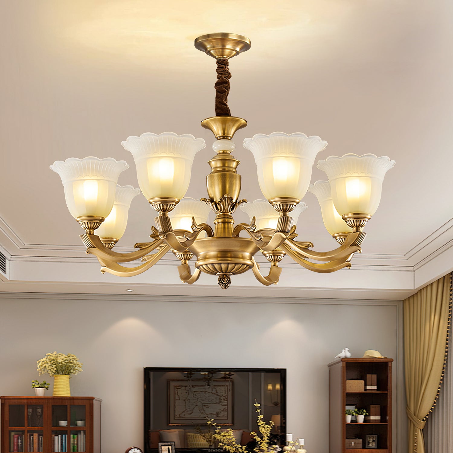 Pannon Floral Chandelier