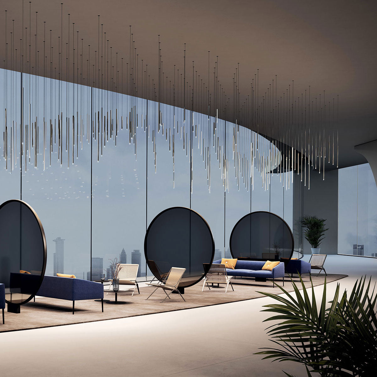 ナノサスペンションシャンデリア