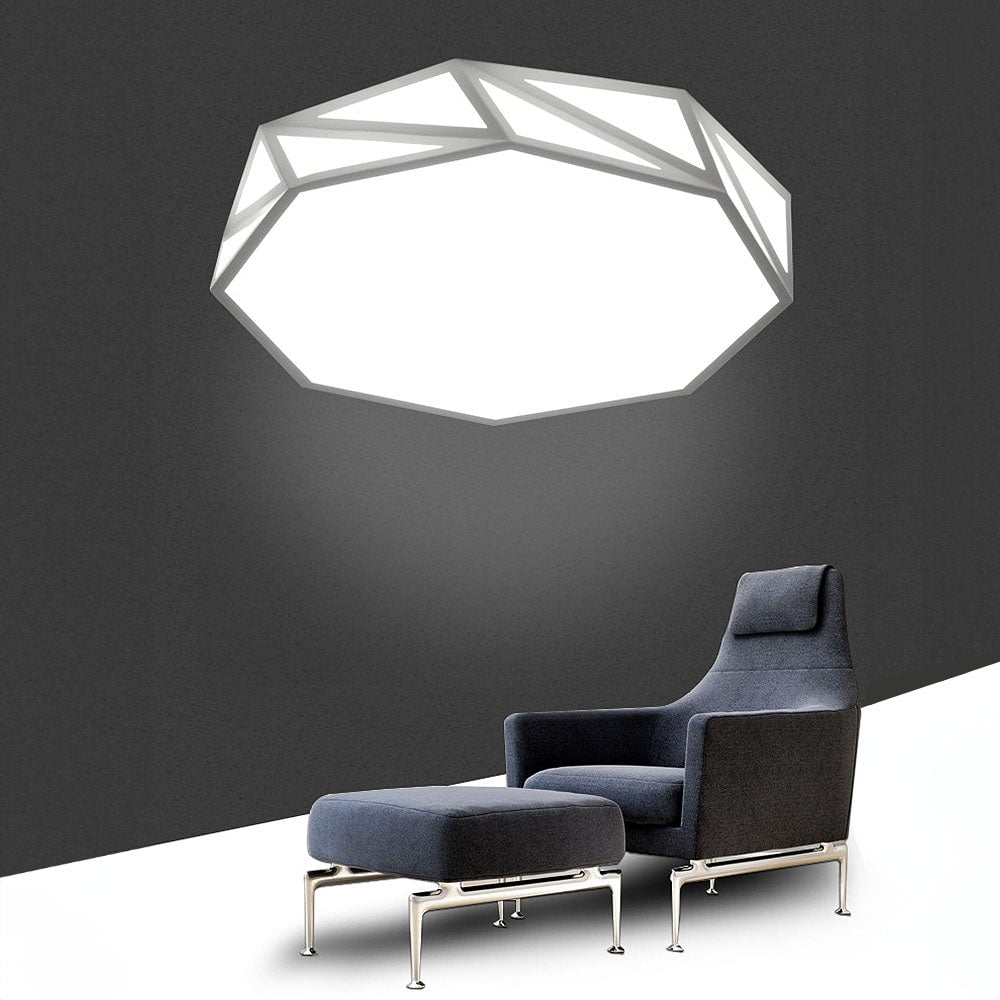 寝室用モダンジオメトリLEDシーリングライト