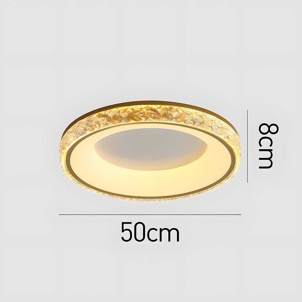 モダンな鉄製調光LEDリビングルーム天井照明