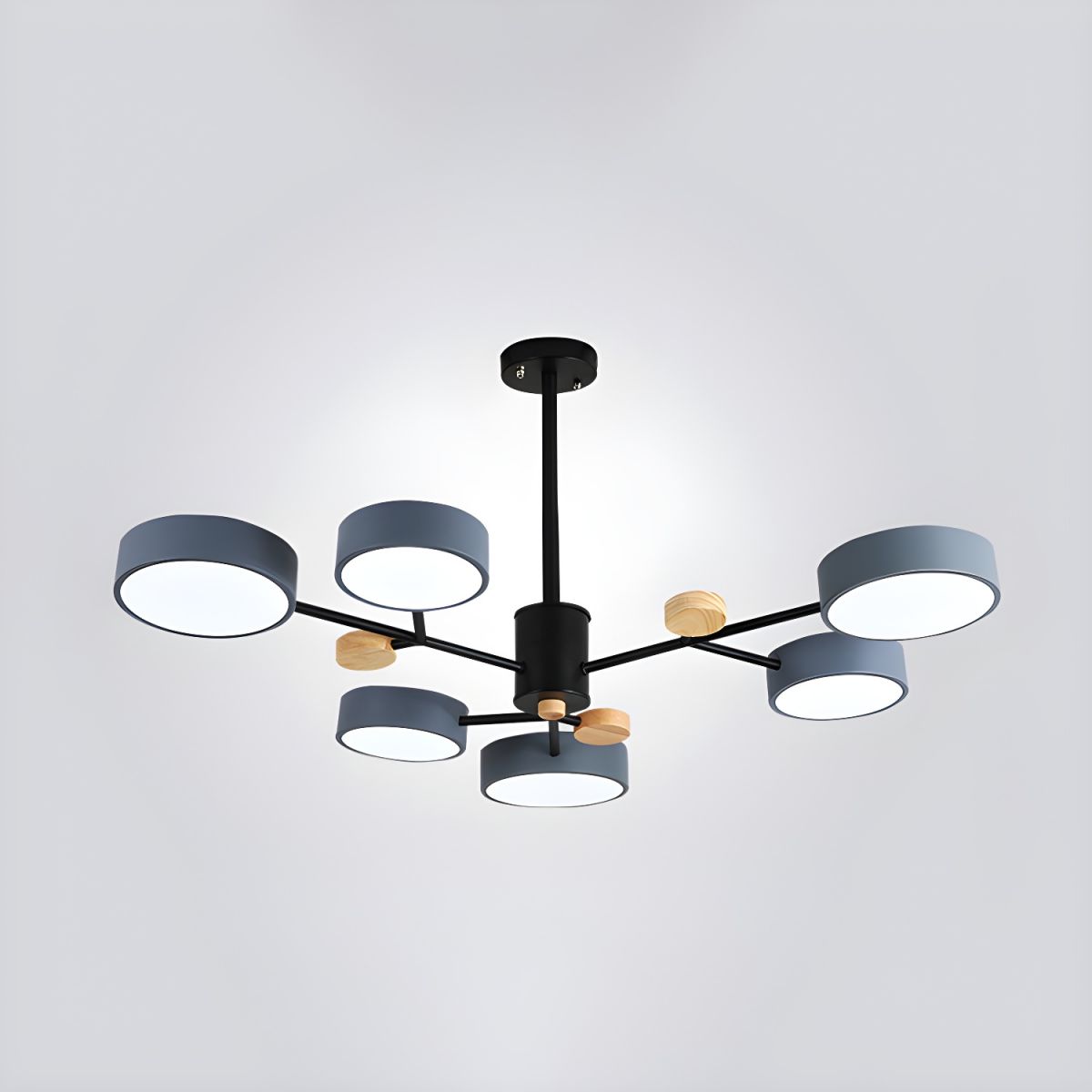 リビングルームに最適なモダンなアクリル製LED吊り下げライト