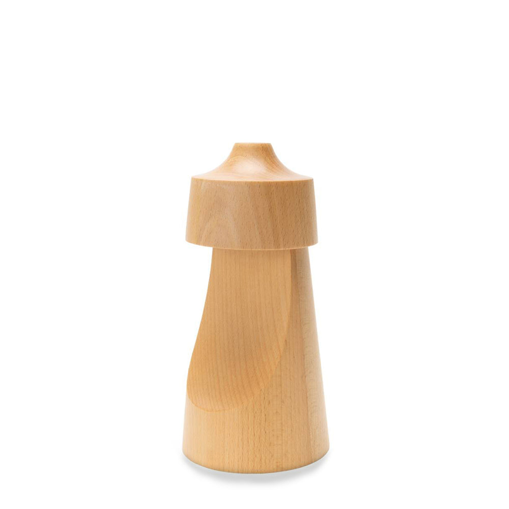 無垢材ハーフムーンテーブルランプ