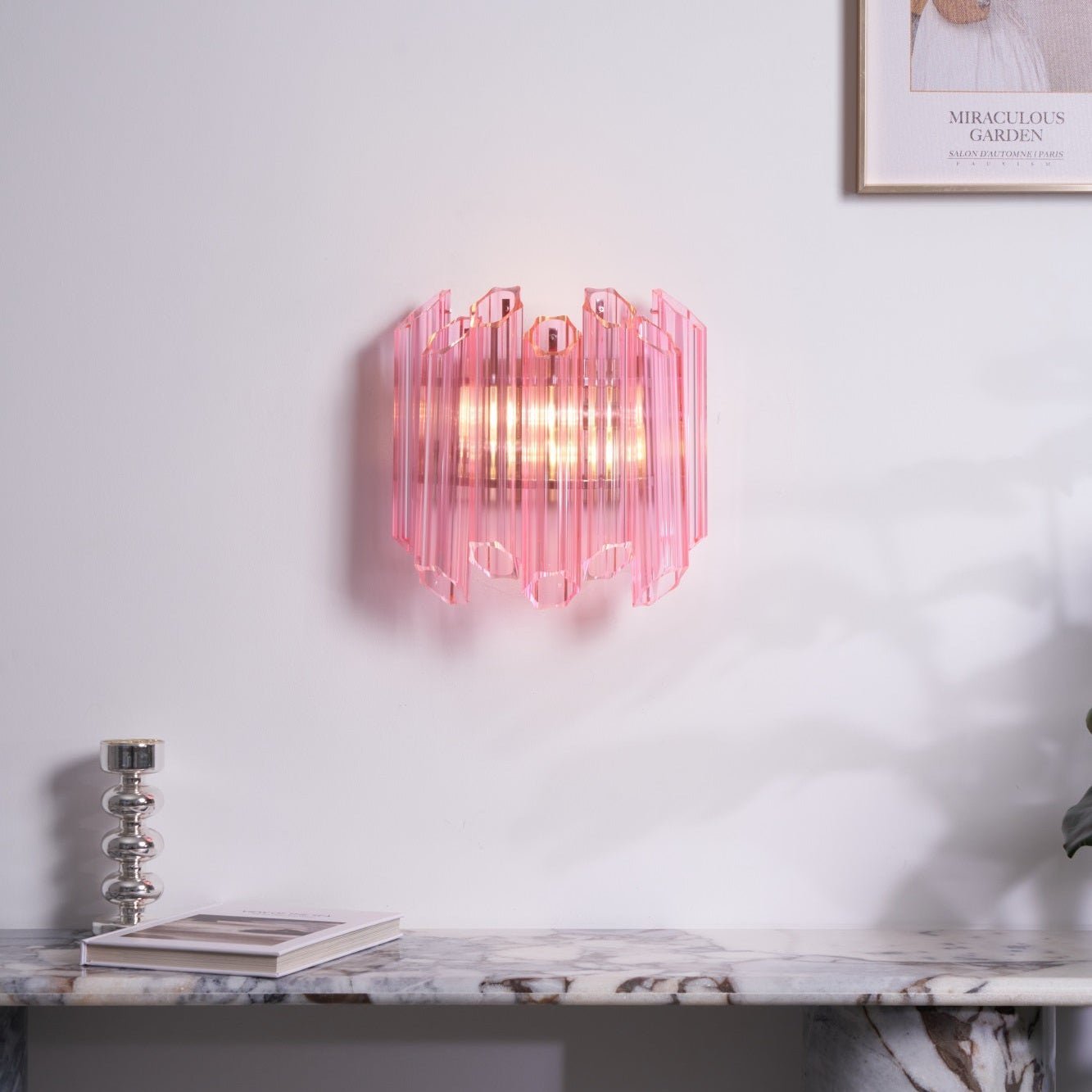 Palermo Pink Wall Lamp