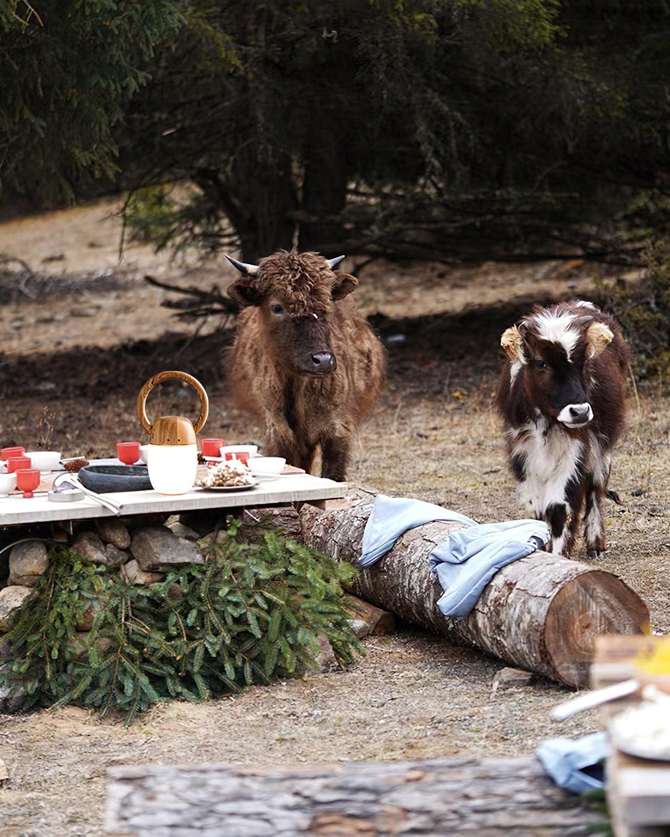 禅仏陀内蔵バッテリーテーブルランプ