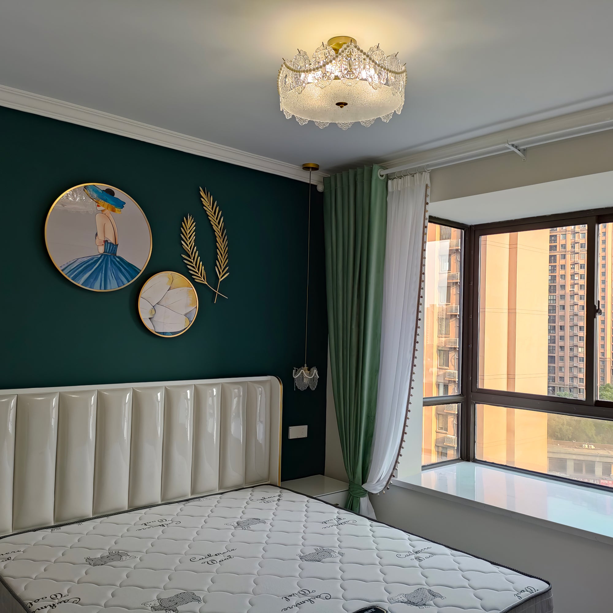 ドラムクリスタルシャンデリア