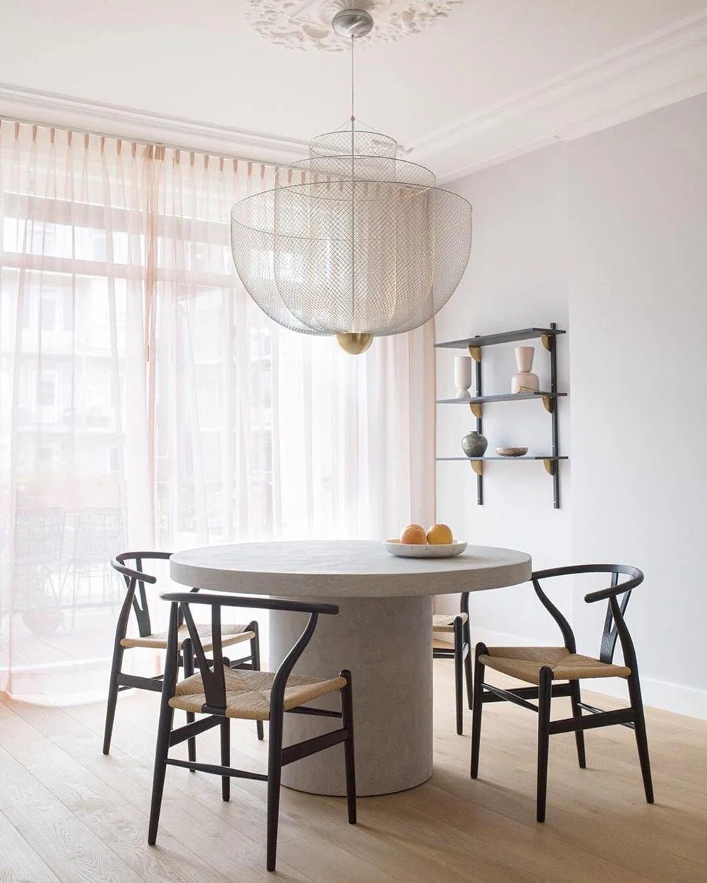 メッシュマティクスシャンデリア