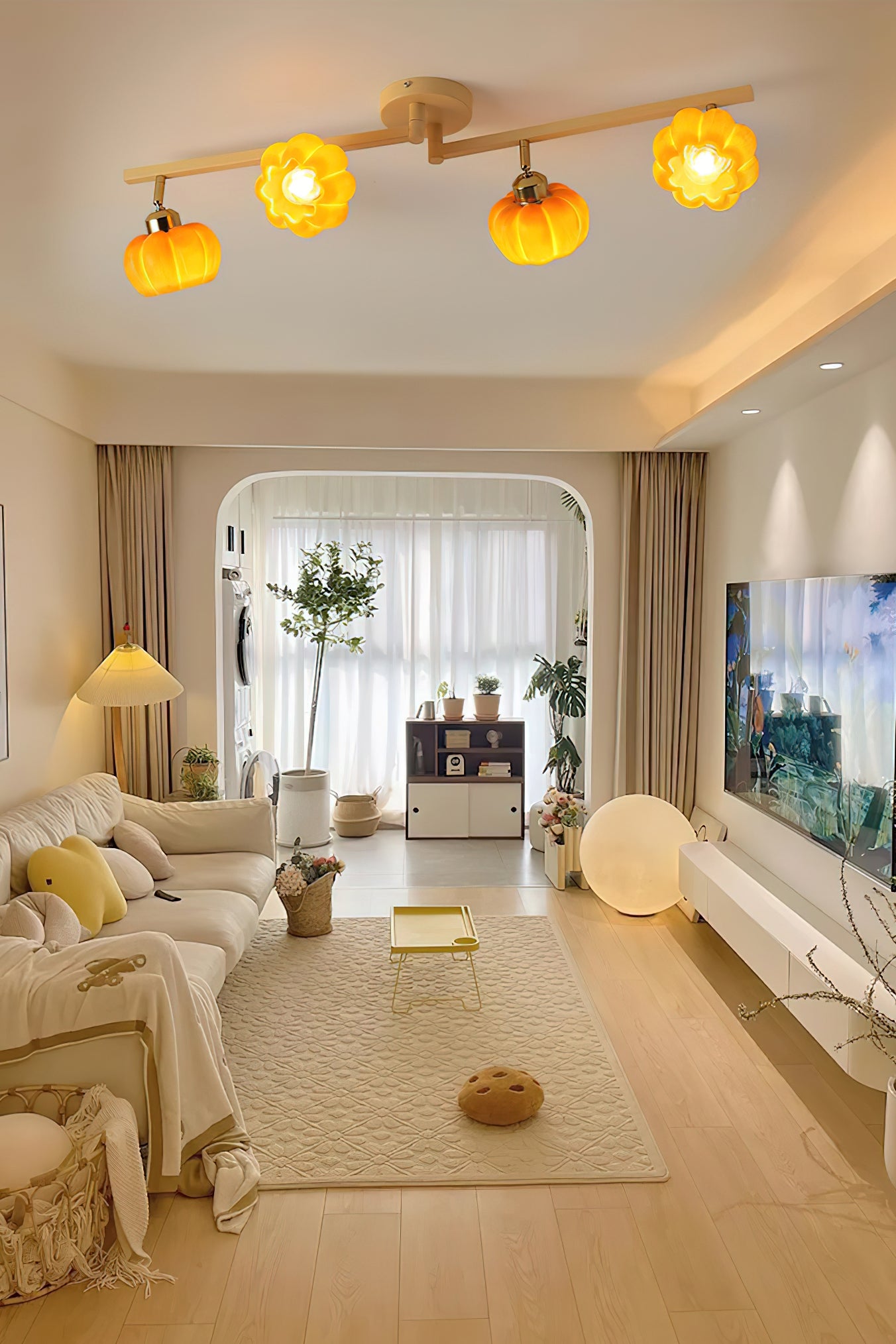 パンプキンシーリングランプ