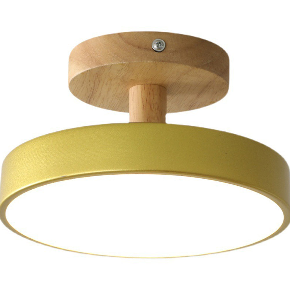 モダンな鉄製の円形廊下用LEDシーリングライト