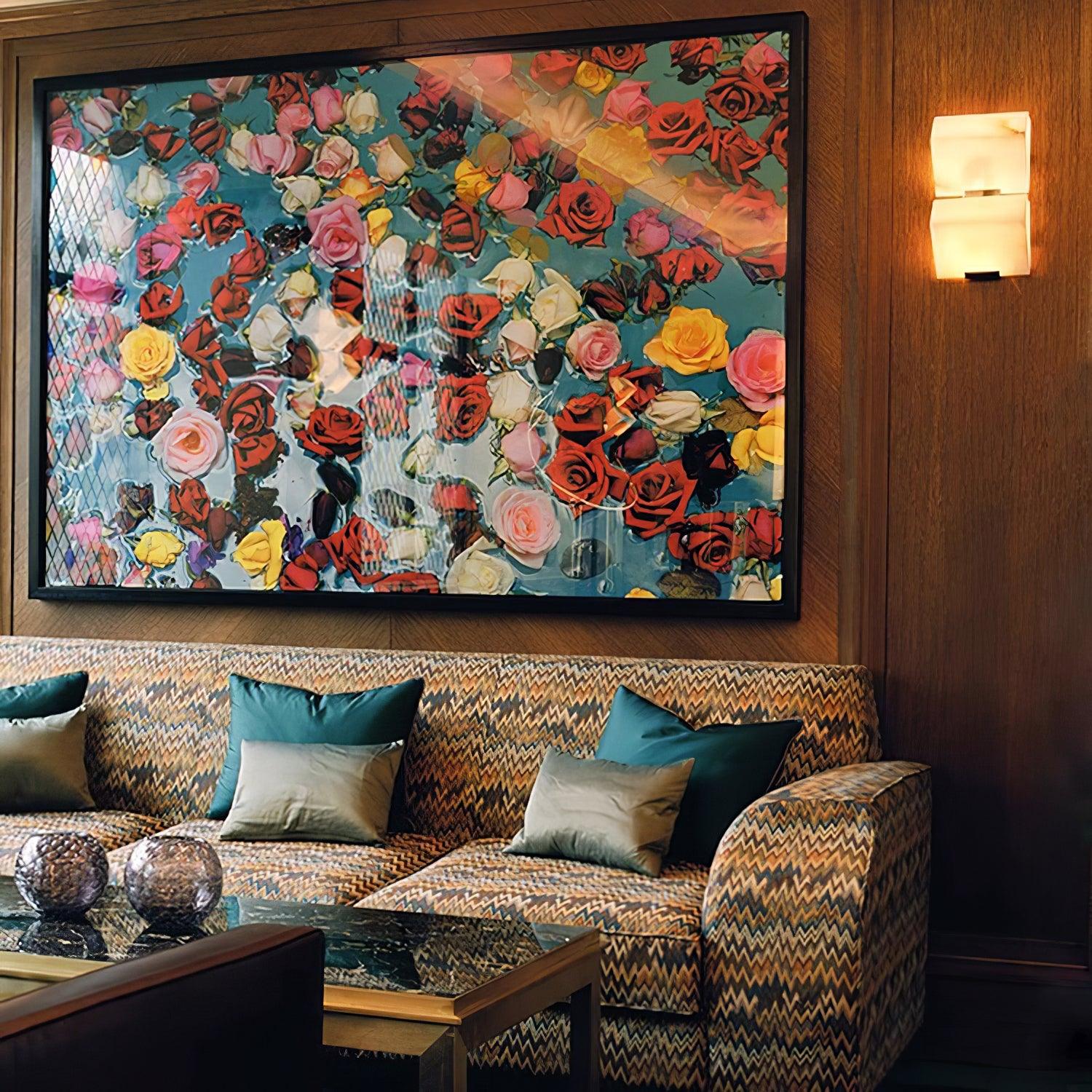 アラバスター階段ウォールランプ