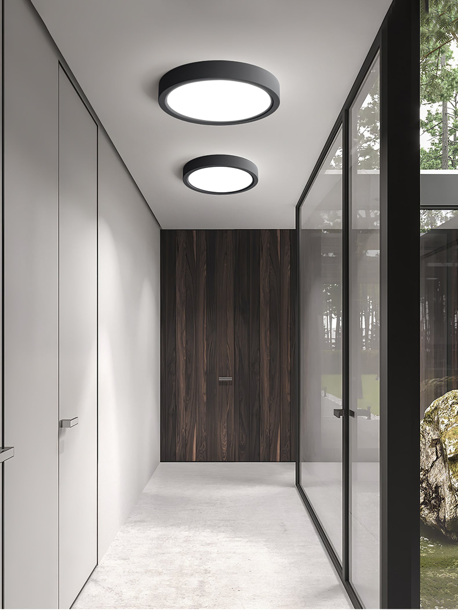 アクリル製最薄丸形シーリングライト