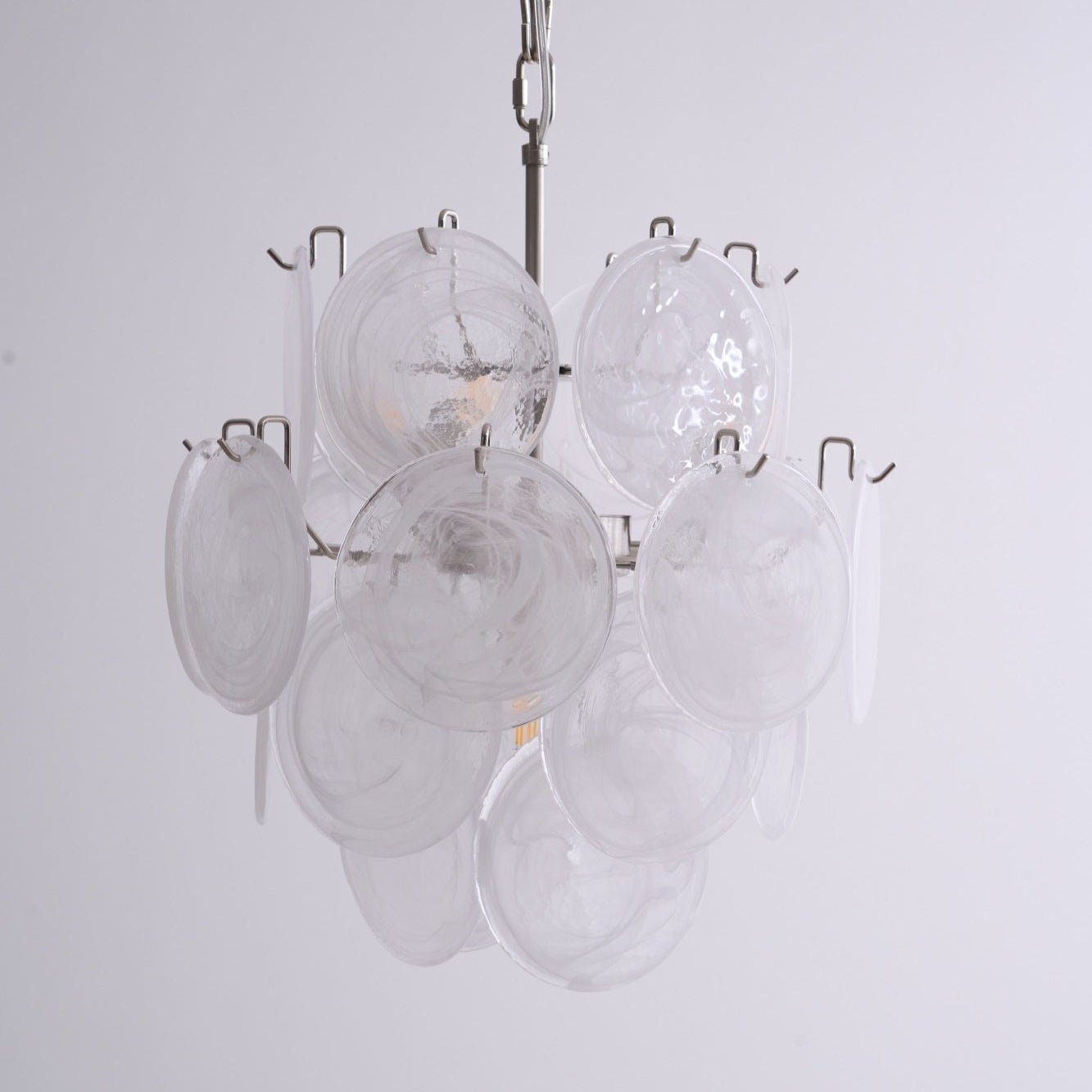 Loire Valley Glass Chandelier