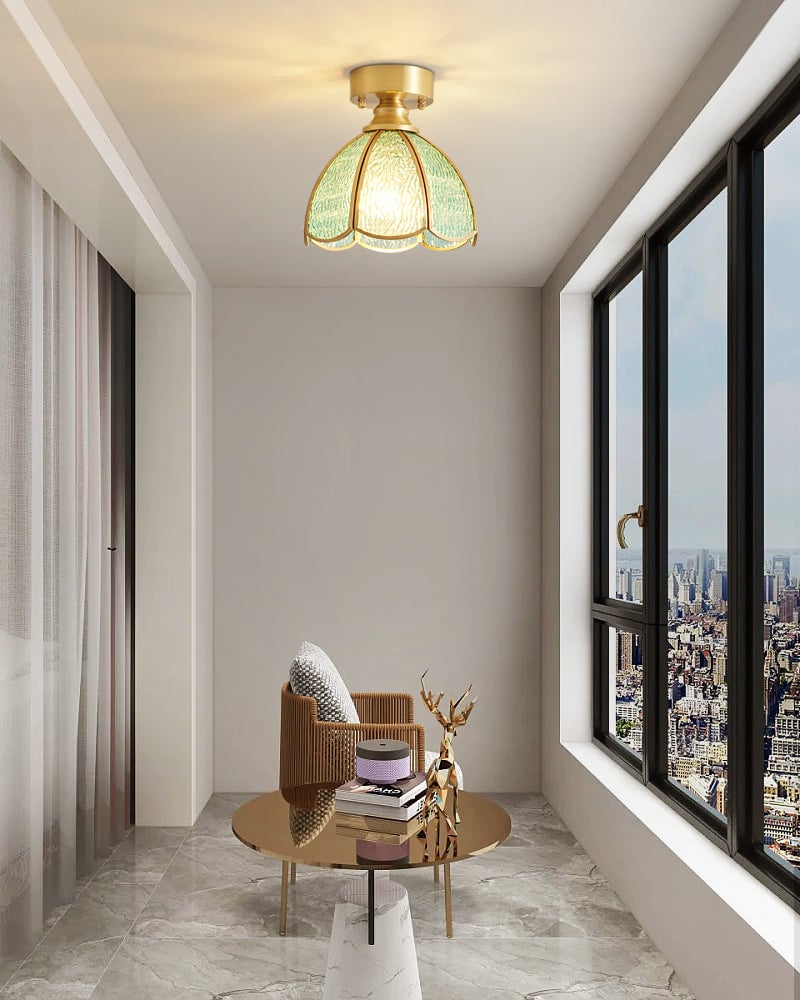 ティファニー フローラル シーリング ランプ