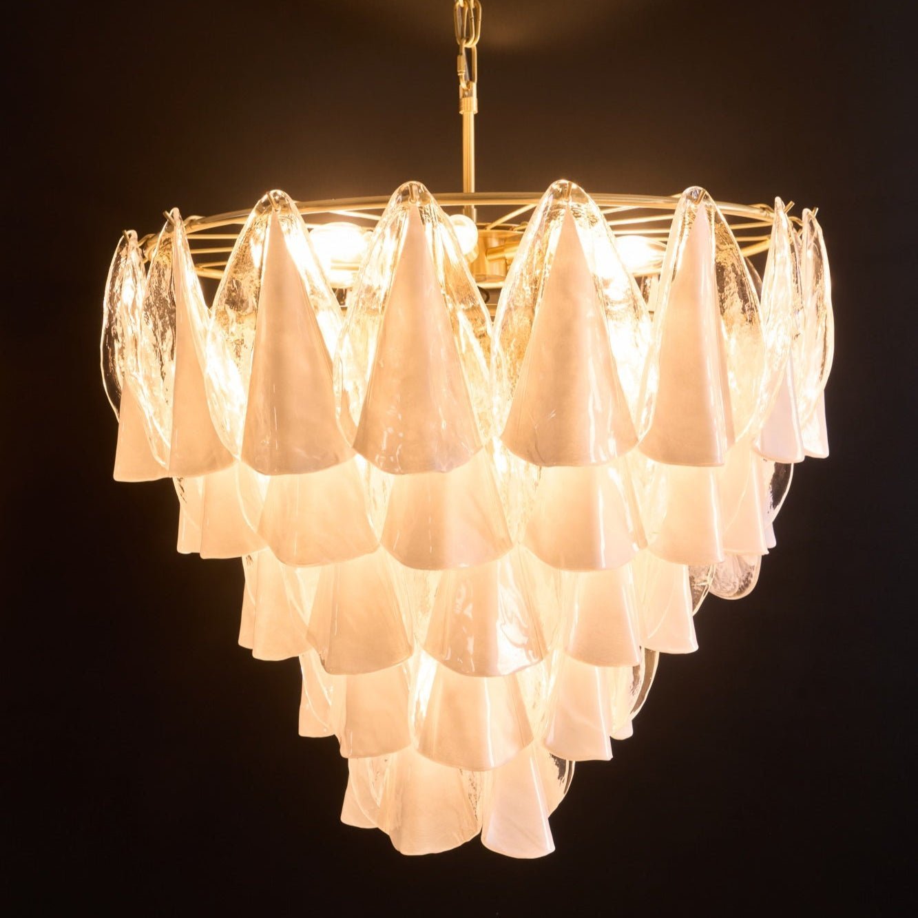 Lunara White Chandelier