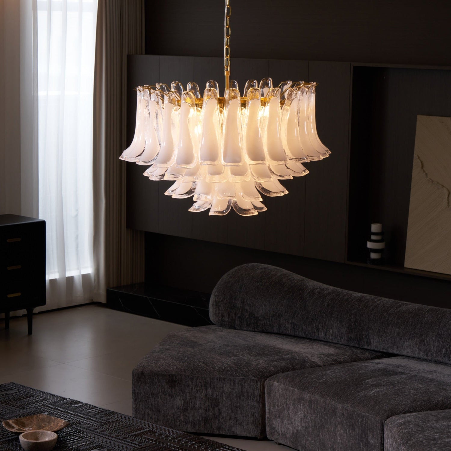 Fiora Glass Chandelier