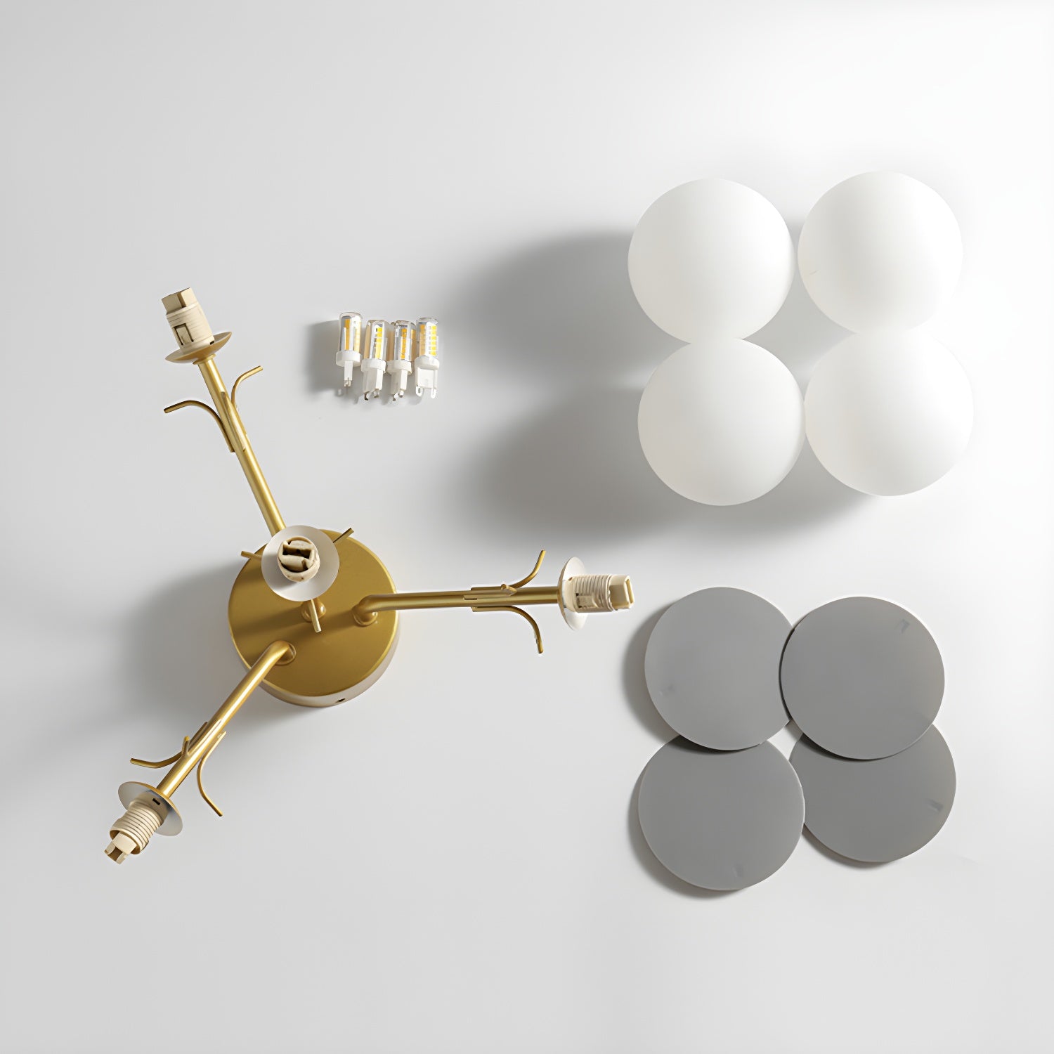 ラウンドマカロンシーリングランプ