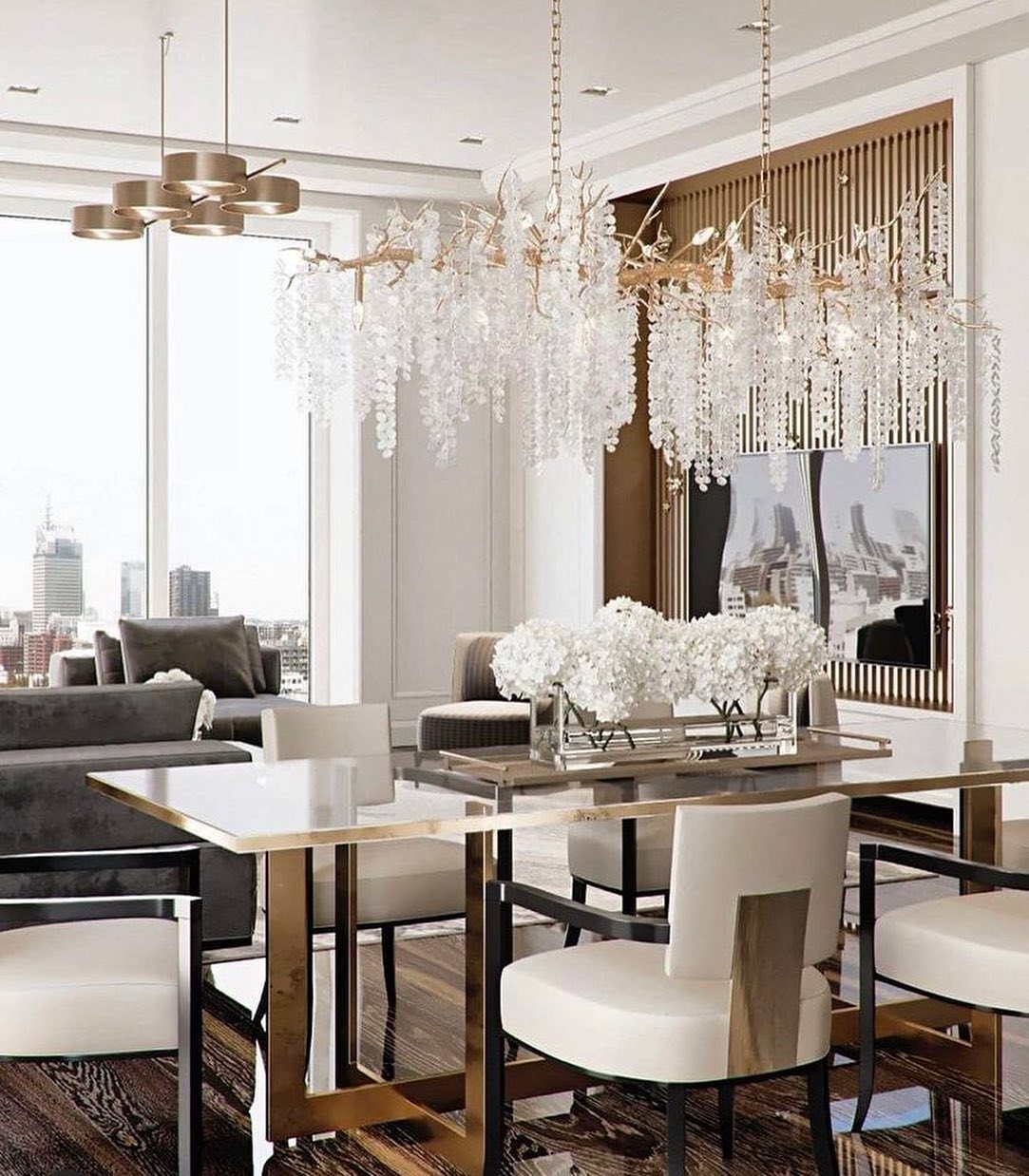 野田史郎クリスタルシャンデリア