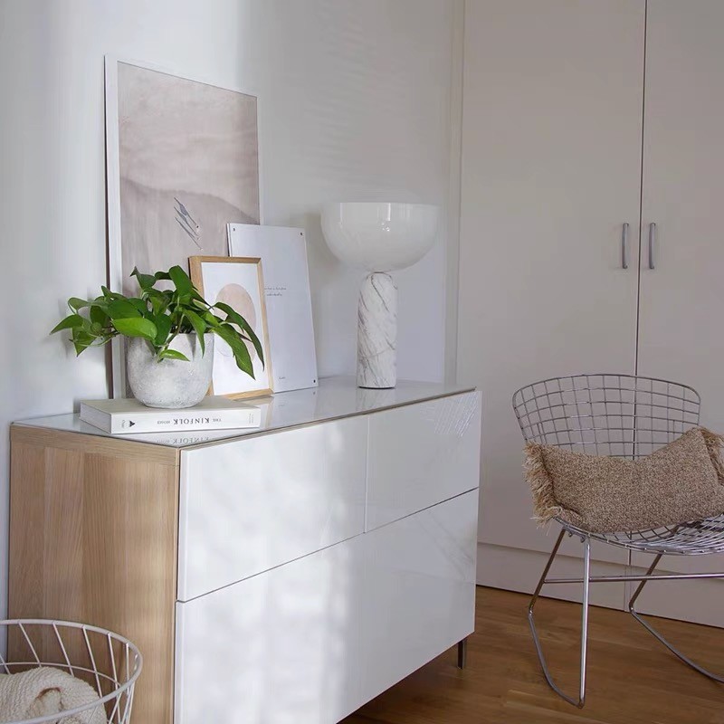 木津大理石テーブルランプ