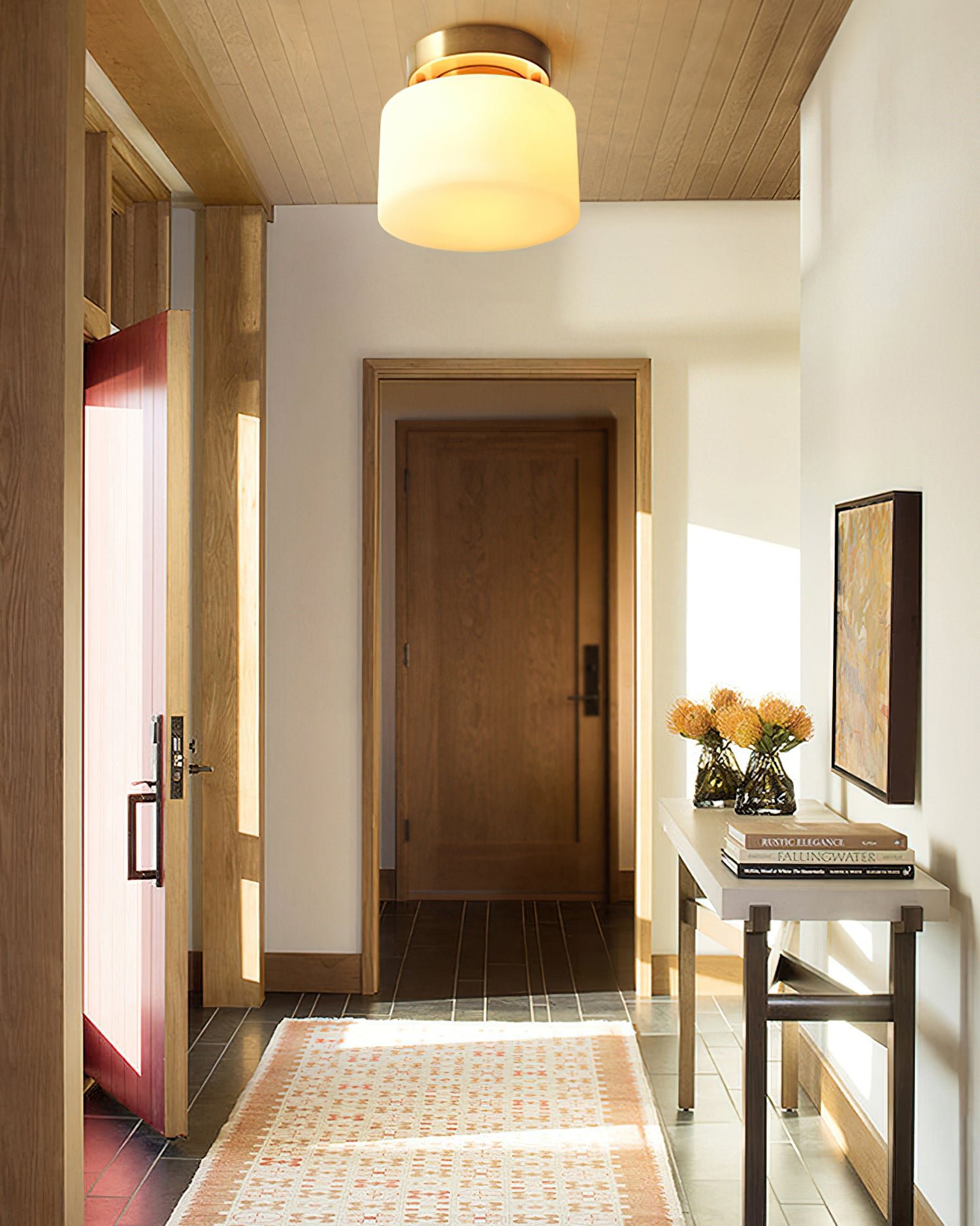 Tatum Glass Ceiling Light