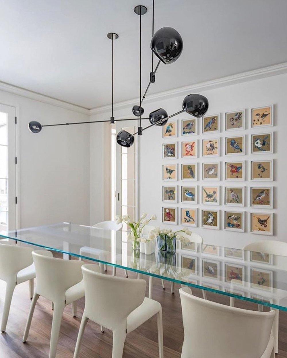 仕上げシャンデリア