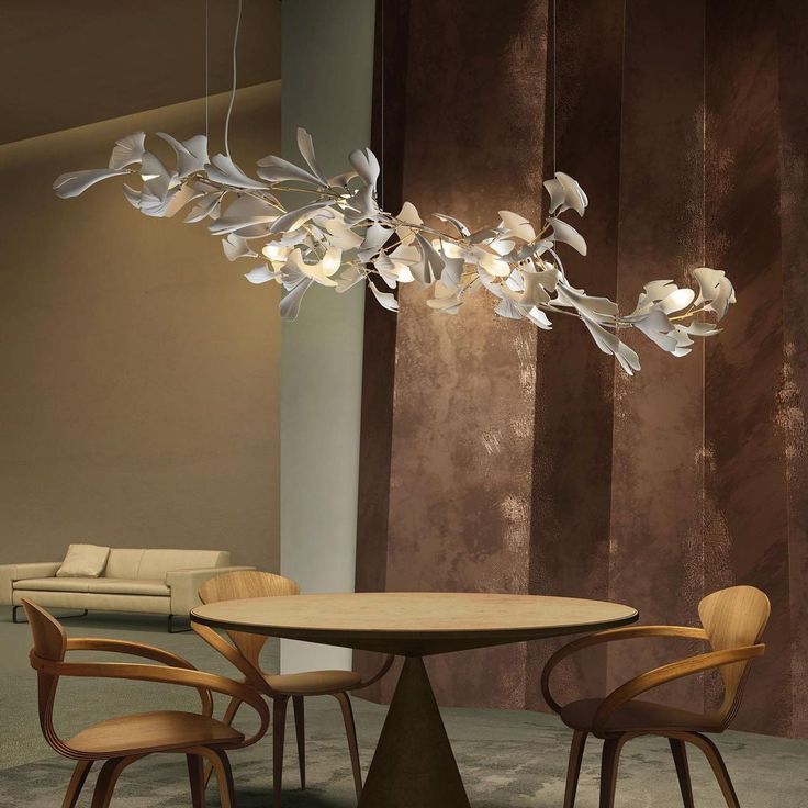 Gingko Chandelier B