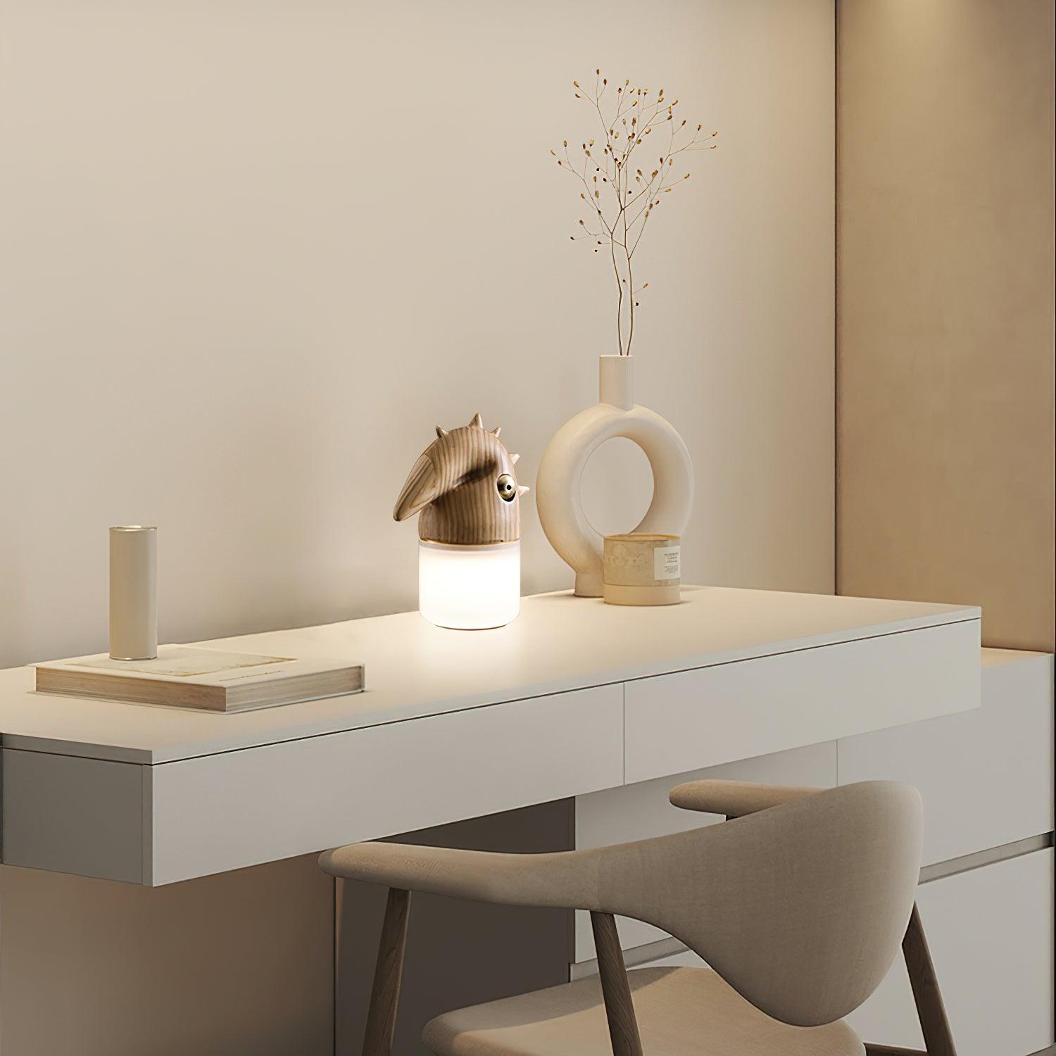 Luolongzi バッテリー内蔵テーブルランプ