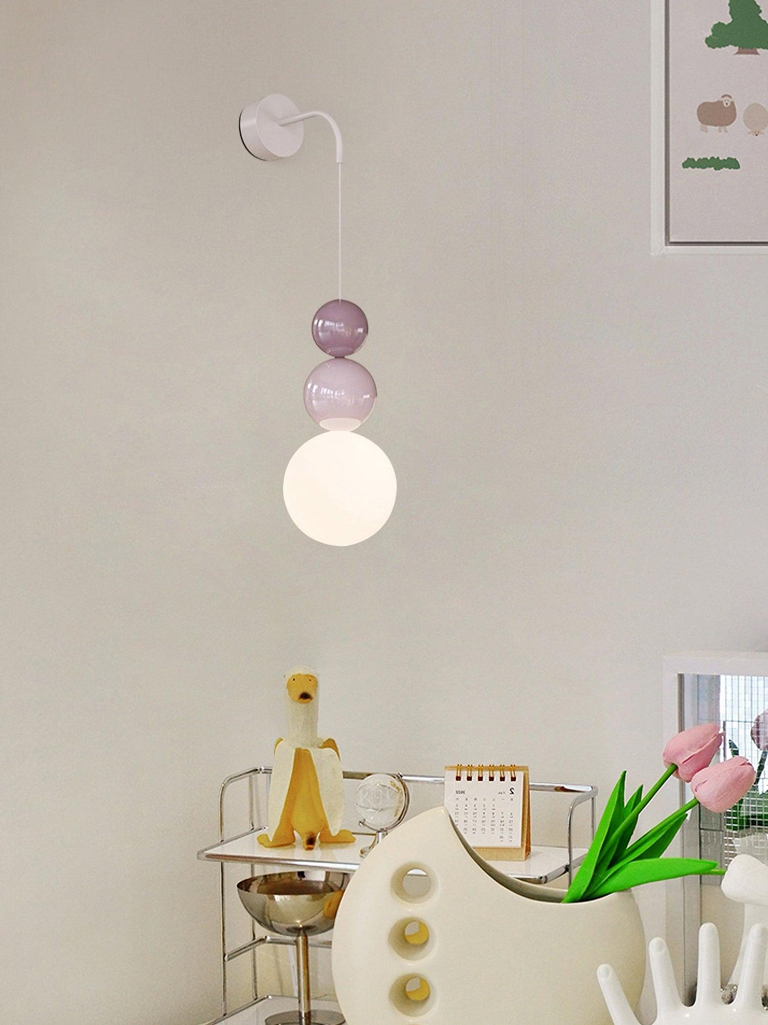 アクリル 3 ボール ウォール ランプ