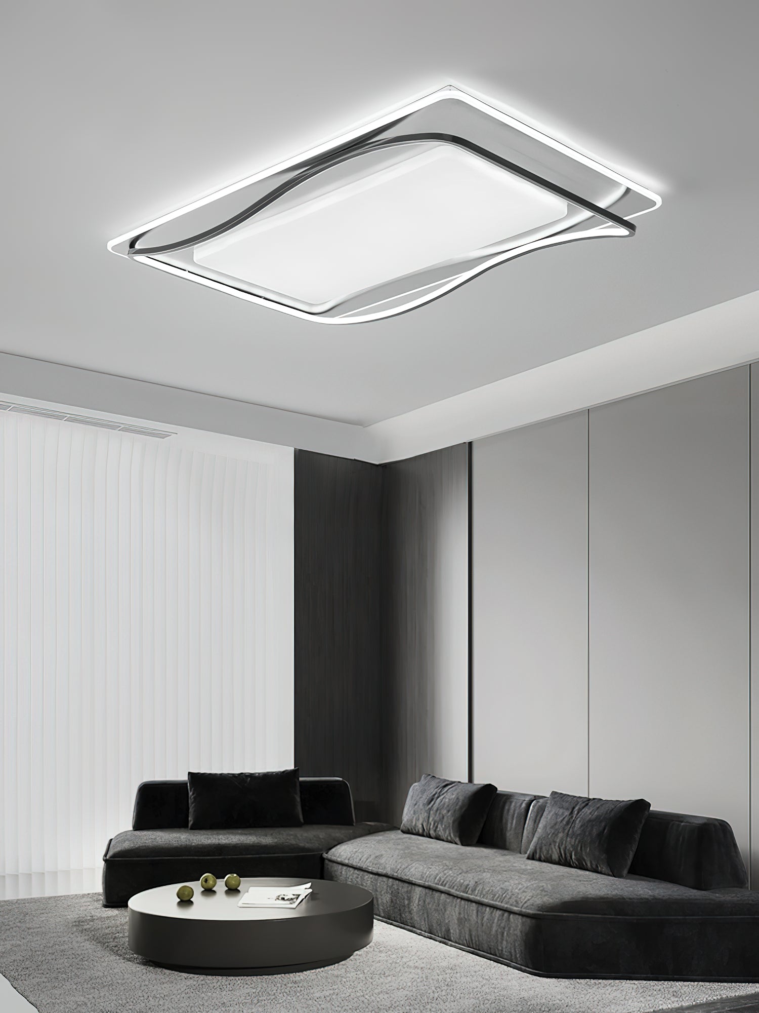 ミニマリスト超薄型シーリングランプ