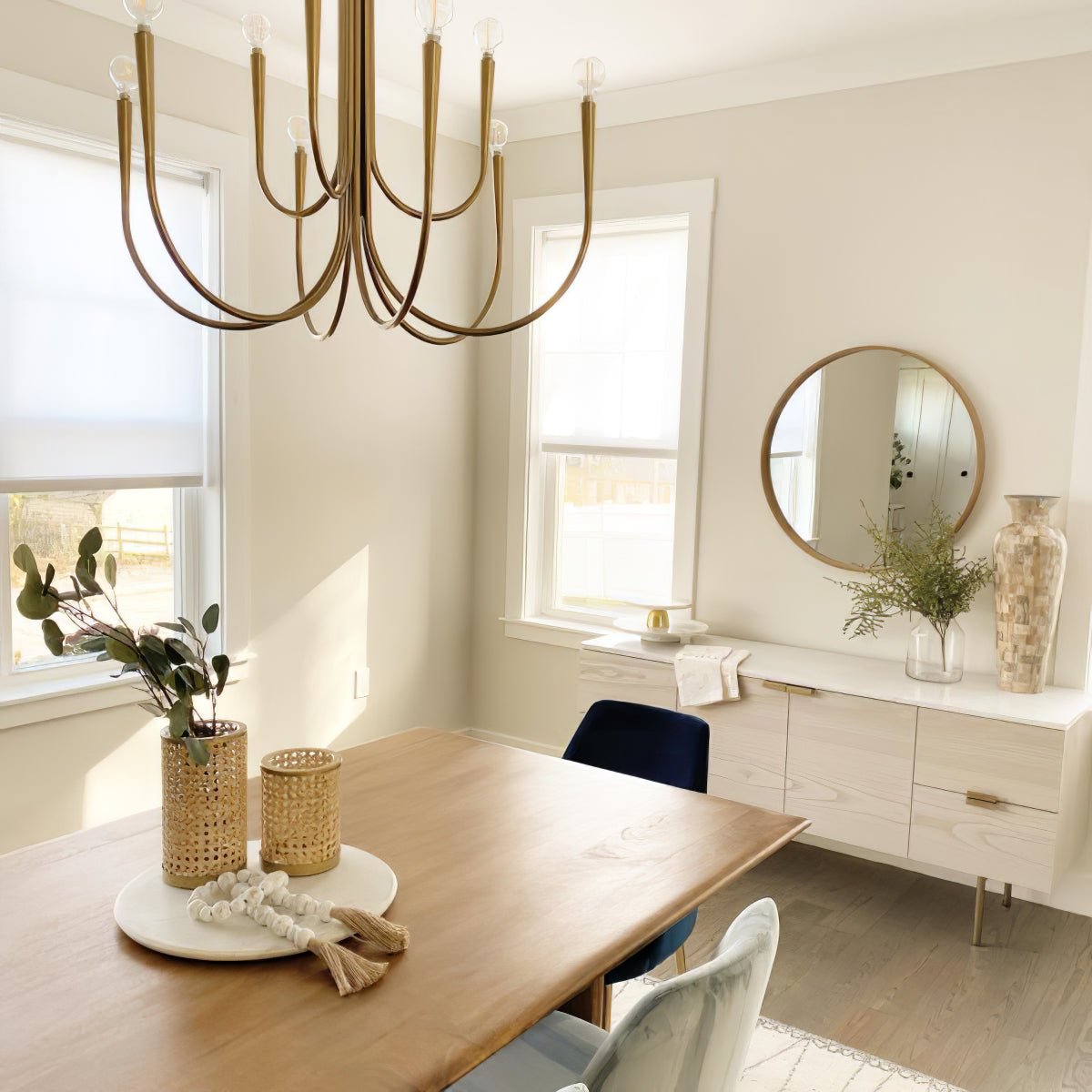 Swoop Arm Chandelier