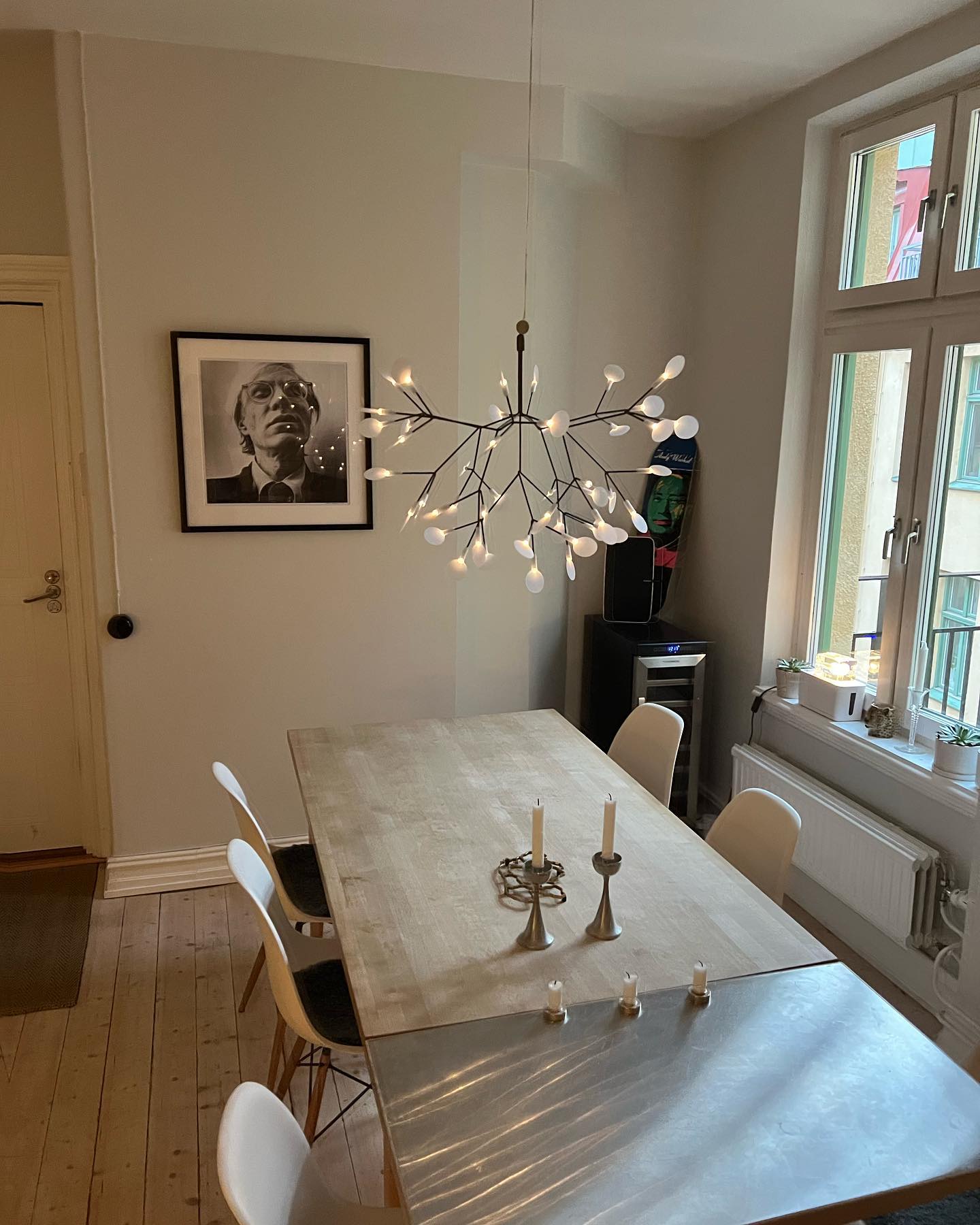 ヘラクレウム ブラック シャンデリア