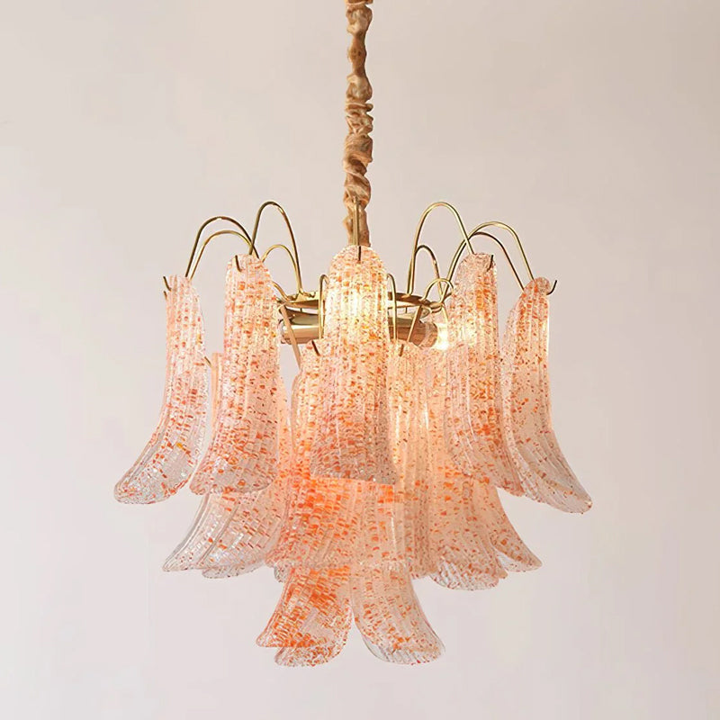 Venini Glass Chandelier