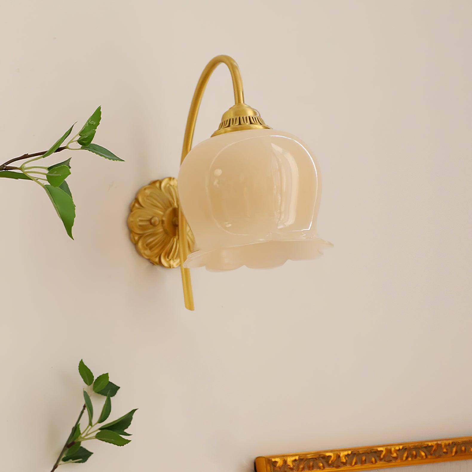 バレーフラワーウォールランプ