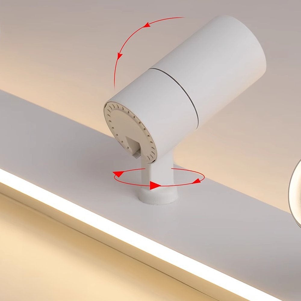 キッチン用のシンプルなトラック天井（白黒）