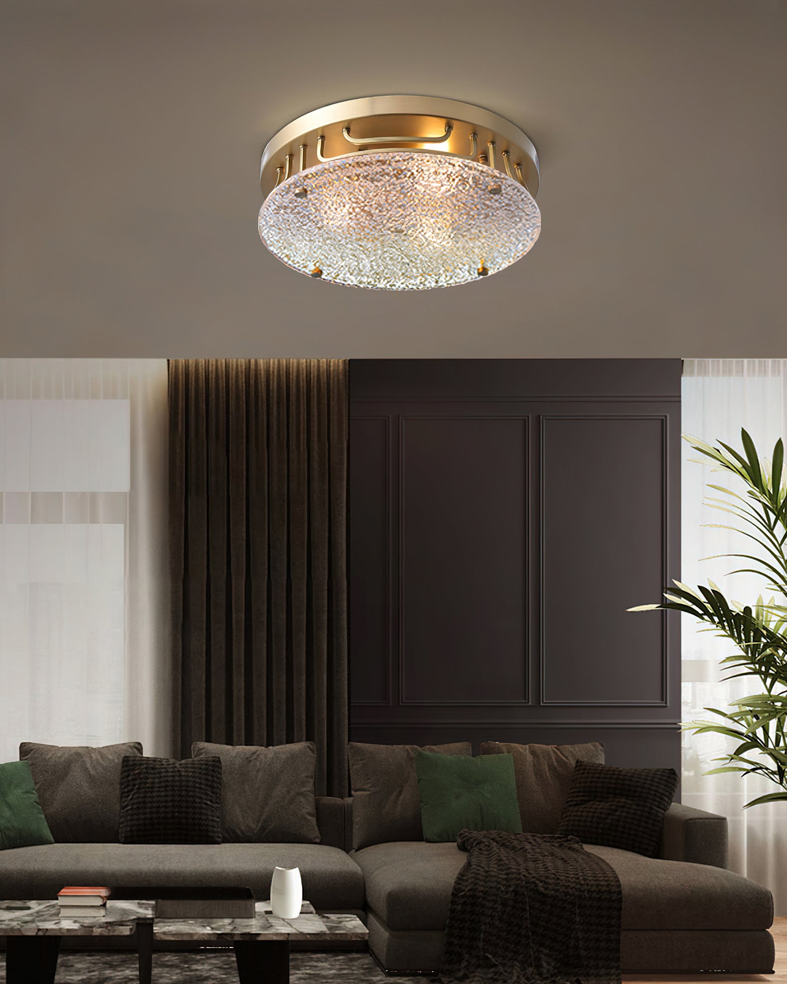 オランダのシーリングランプ