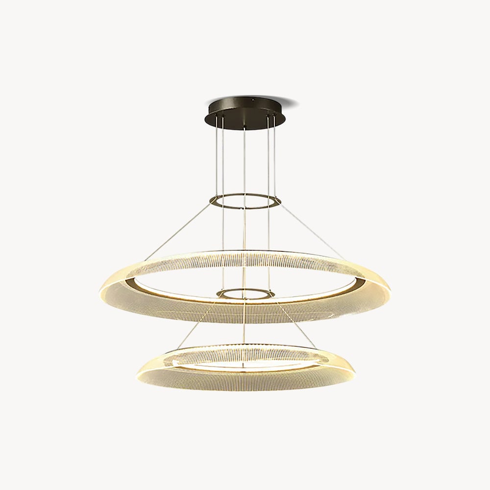 グラデーションサークルシャンデリア