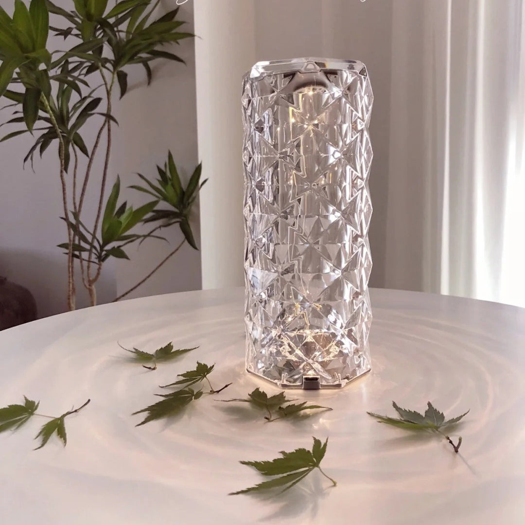 Diamond Cut Table Lamp