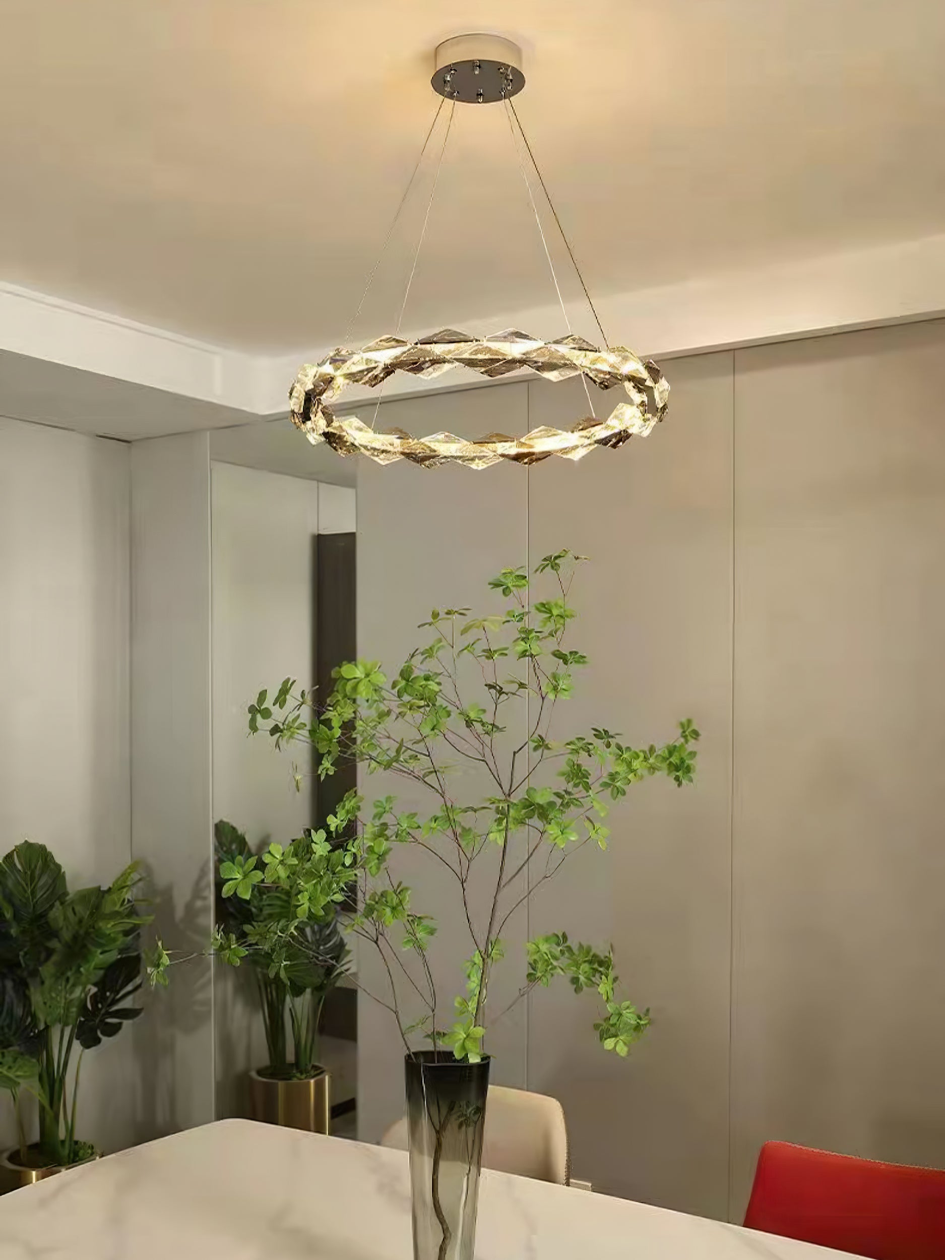 Rhombus Crystal Chandelier