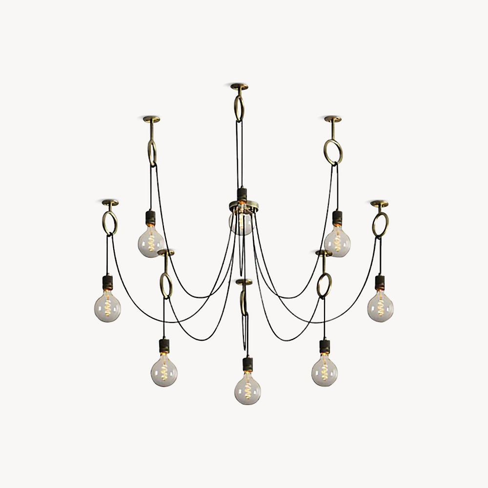 インダストリアルスパイダーシャンデリア