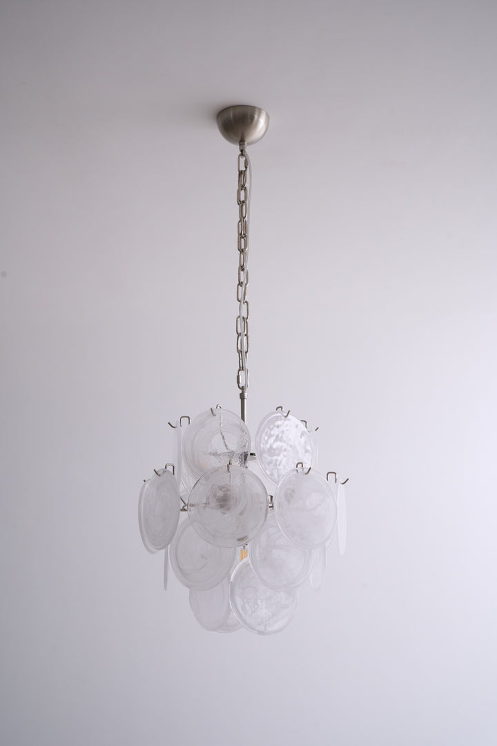 Loire Valley Glass Chandelier